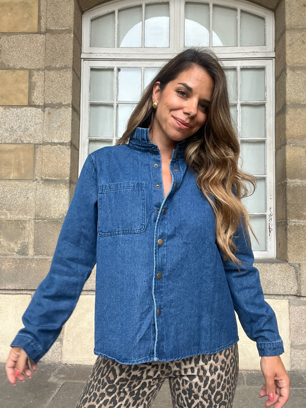 Alba denim shirt