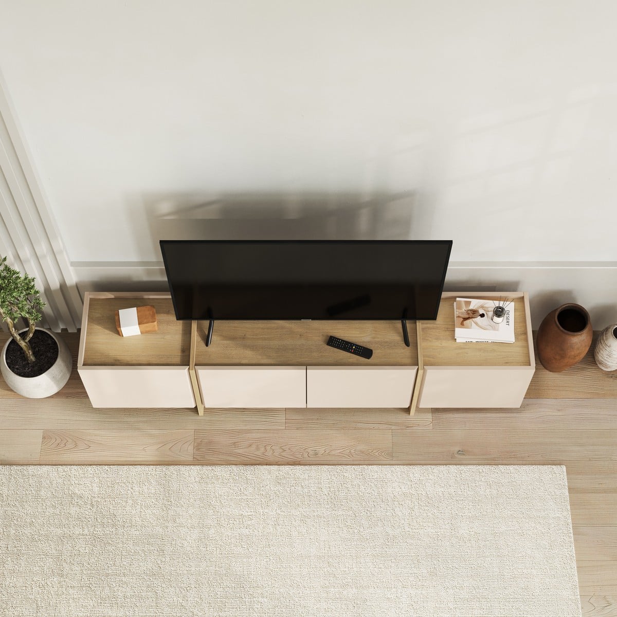 Onyx - Mueble TV 4 puertas