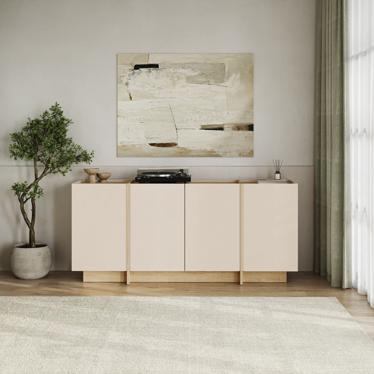 Onyx - 4 Door Sideboard