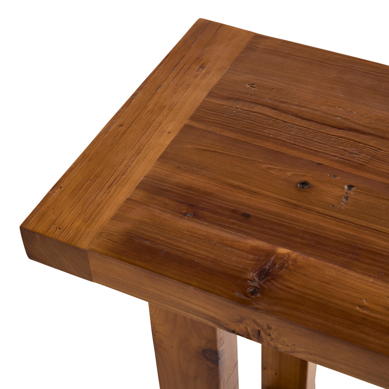 Console En Pin Massif Madrier