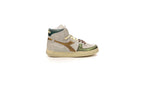 Zapatillas Altas Estilo Baloncesto Metal - Oyster White/ D Oe - Mujer