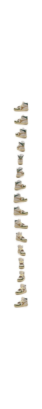 Zapatillas Altas Estilo Baloncesto Metal - Oyster White/ D Oe - Mujer