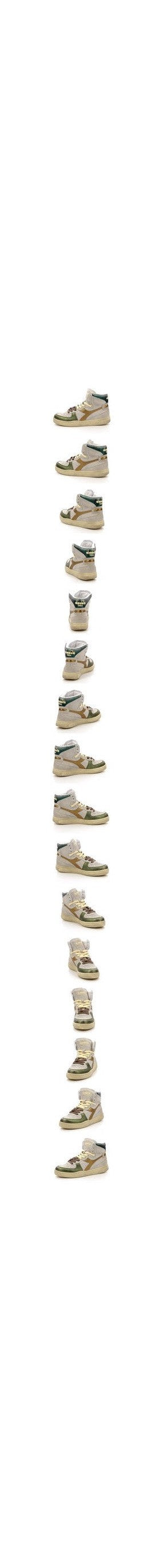 Zapatillas Altas Estilo Baloncesto Metal - Oyster White/ D Oe - Mujer