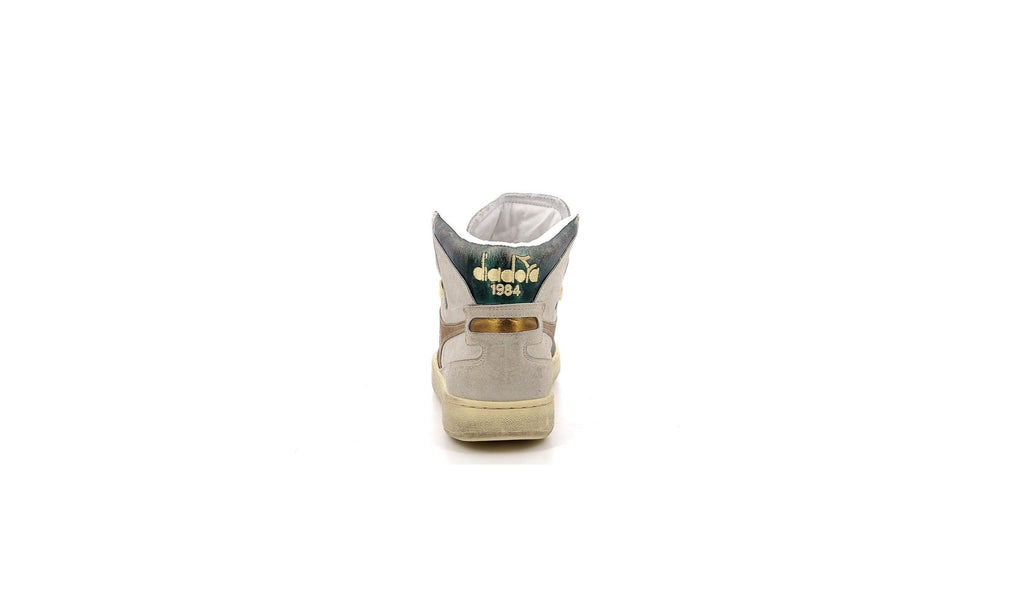 Zapatillas Altas Estilo Baloncesto Metal - Oyster White/ D Oe - Mujer