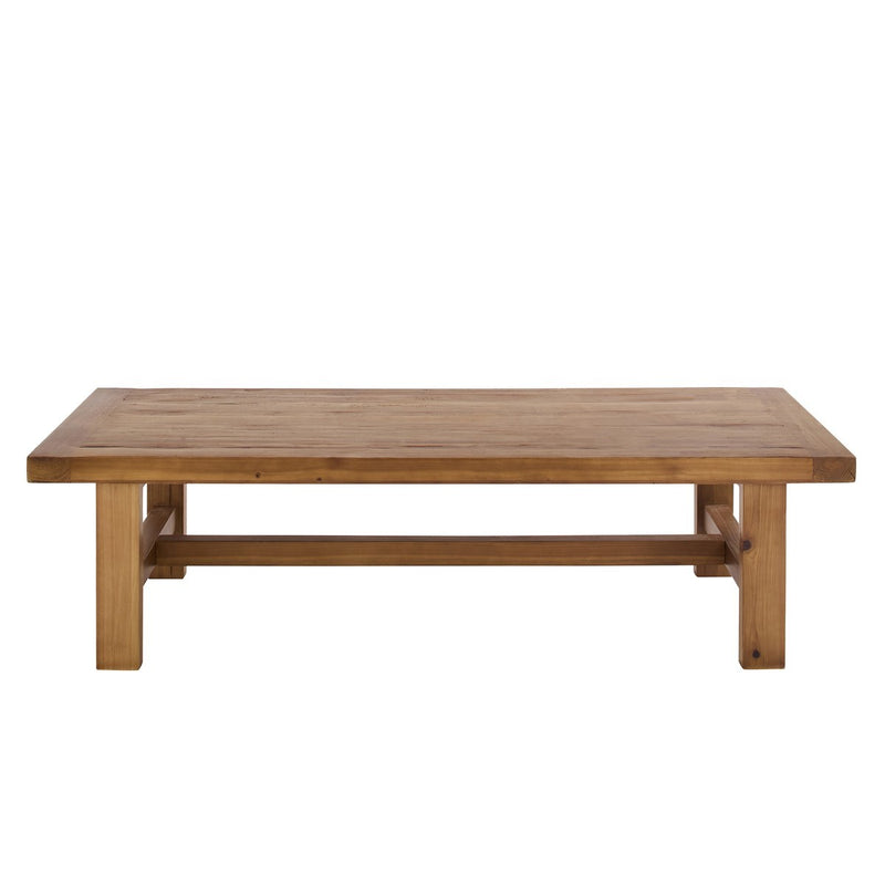 Table Basse En Pin Massif Madrier