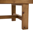 Table Basse En Pin Massif Madrier