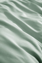 Bally - Plain Percale Duvet Cover - 100% Cotton - Celadon