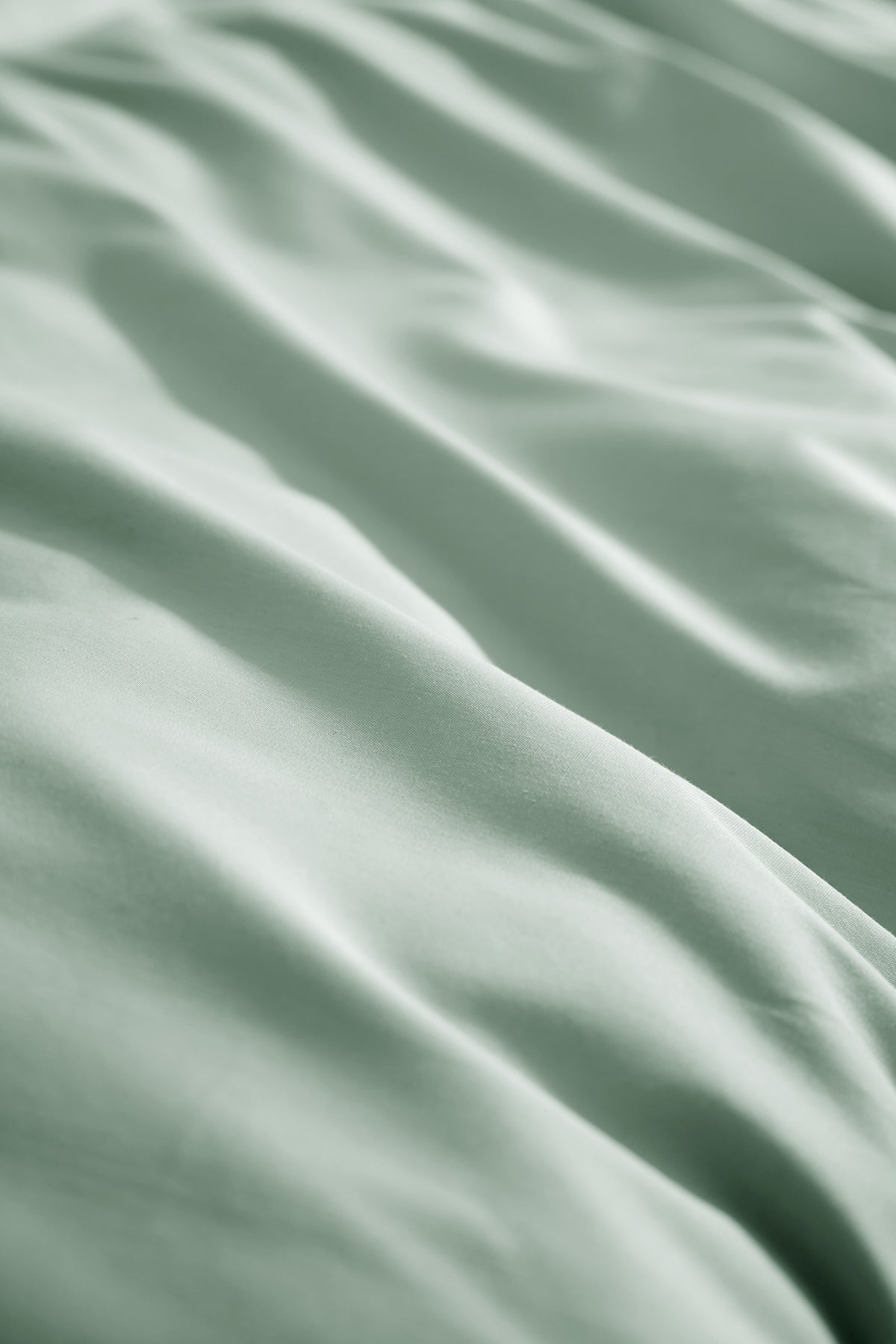 Bally - Plain Percale Duvet Cover - 100% Cotton - Celadon