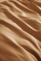 Bally - Plain Percale Duvet Cover - 100% Cotton - Havana