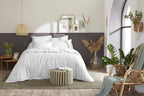 Bally - Påslakan Enfärgad Percale - 100 % Bomull - Snö