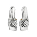 Bottega Veneta Sandalias acolchadas - Mujeres - Plata