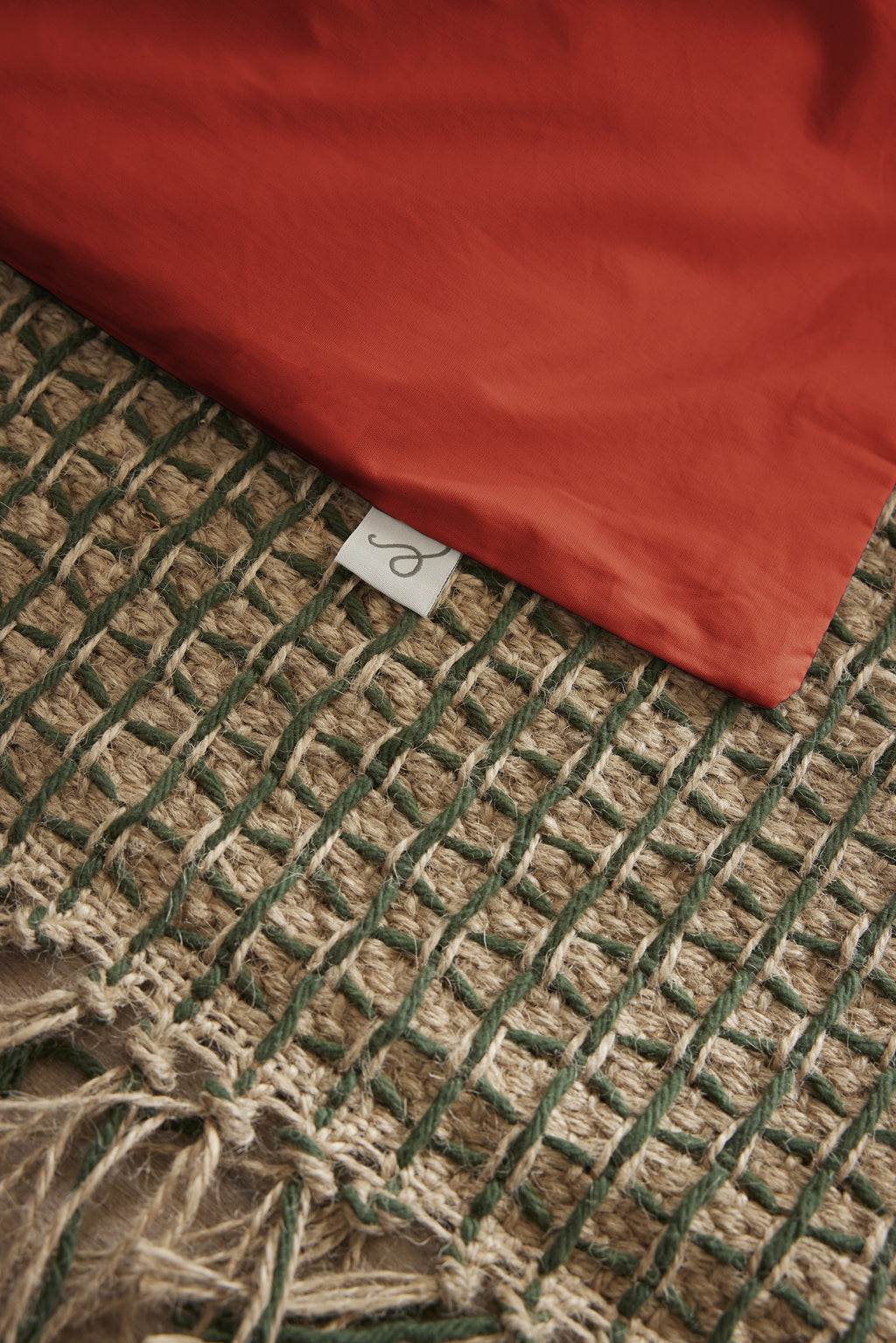 Bally - Plain Percale Duvet Cover - 100% Cotton - Burnt Sienna