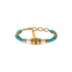 Pulsera Flexible Ajustable Tiki - Turquesa