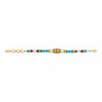 Pulsera Flexible Ajustable Tiki - Turquesa