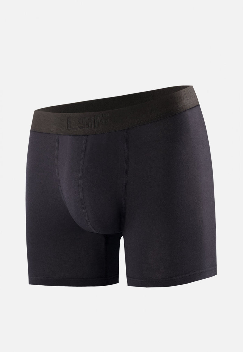 Michel Noir - Boxer Long En Coton