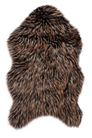 Tapis Hyena Fur- 50x80cm - Marron