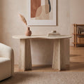 Como - Organic Top Desk - Travertine