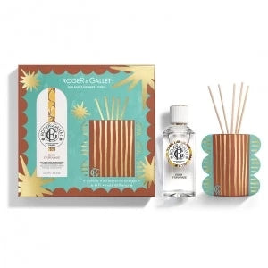 Bois D'Orange Coffret Eau Fraîche Parfumée Bienfaisante - Diffuseur