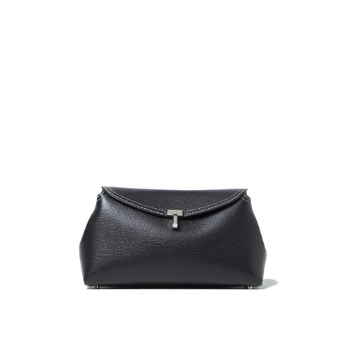 Toteme - T-Lock Clutch Bag - Black