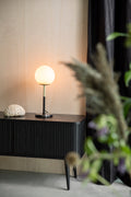 Orion - Table Lamp - Glass - Black/White
