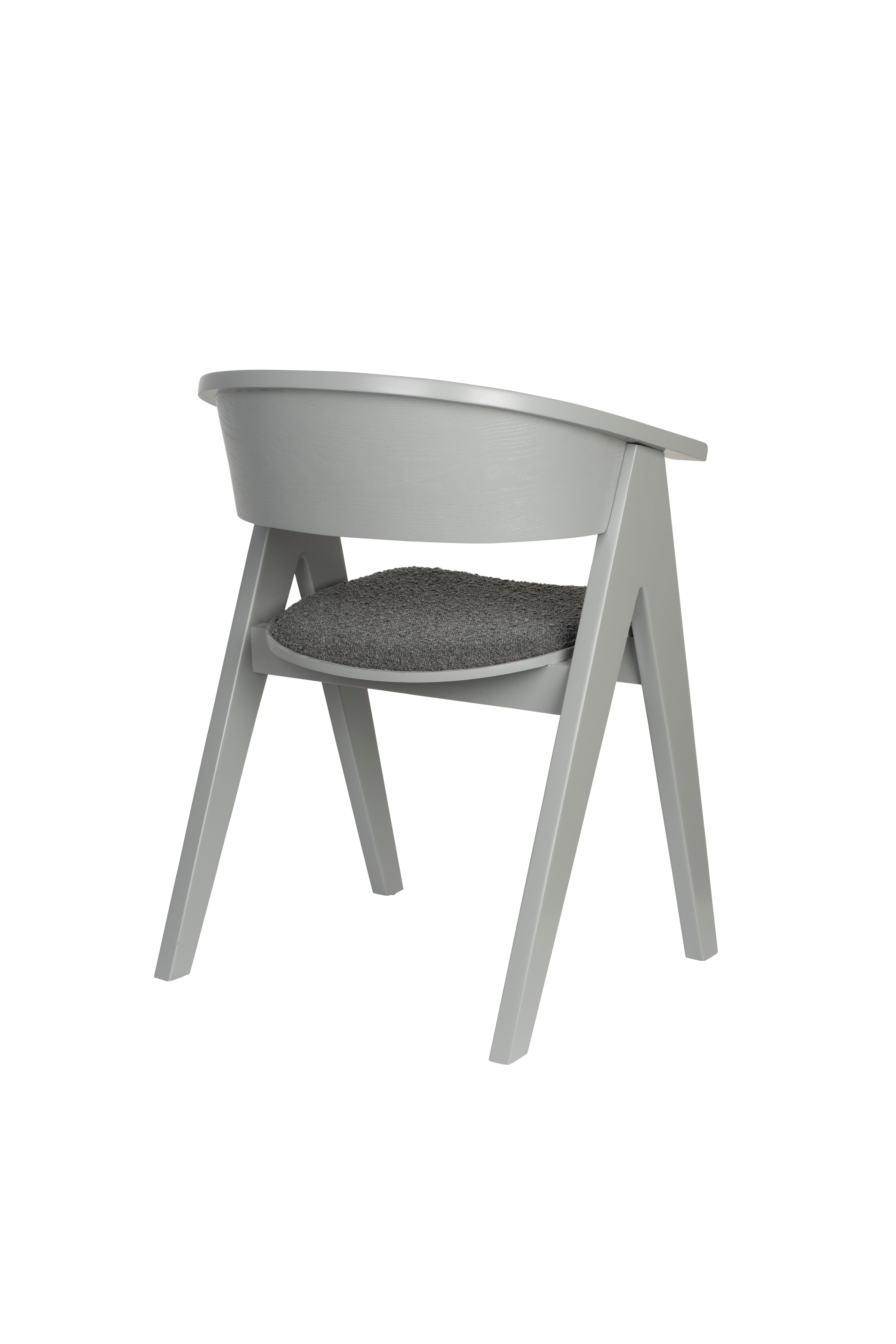 Ndsm - Dining Room Armchair - Solid Ash - Gray