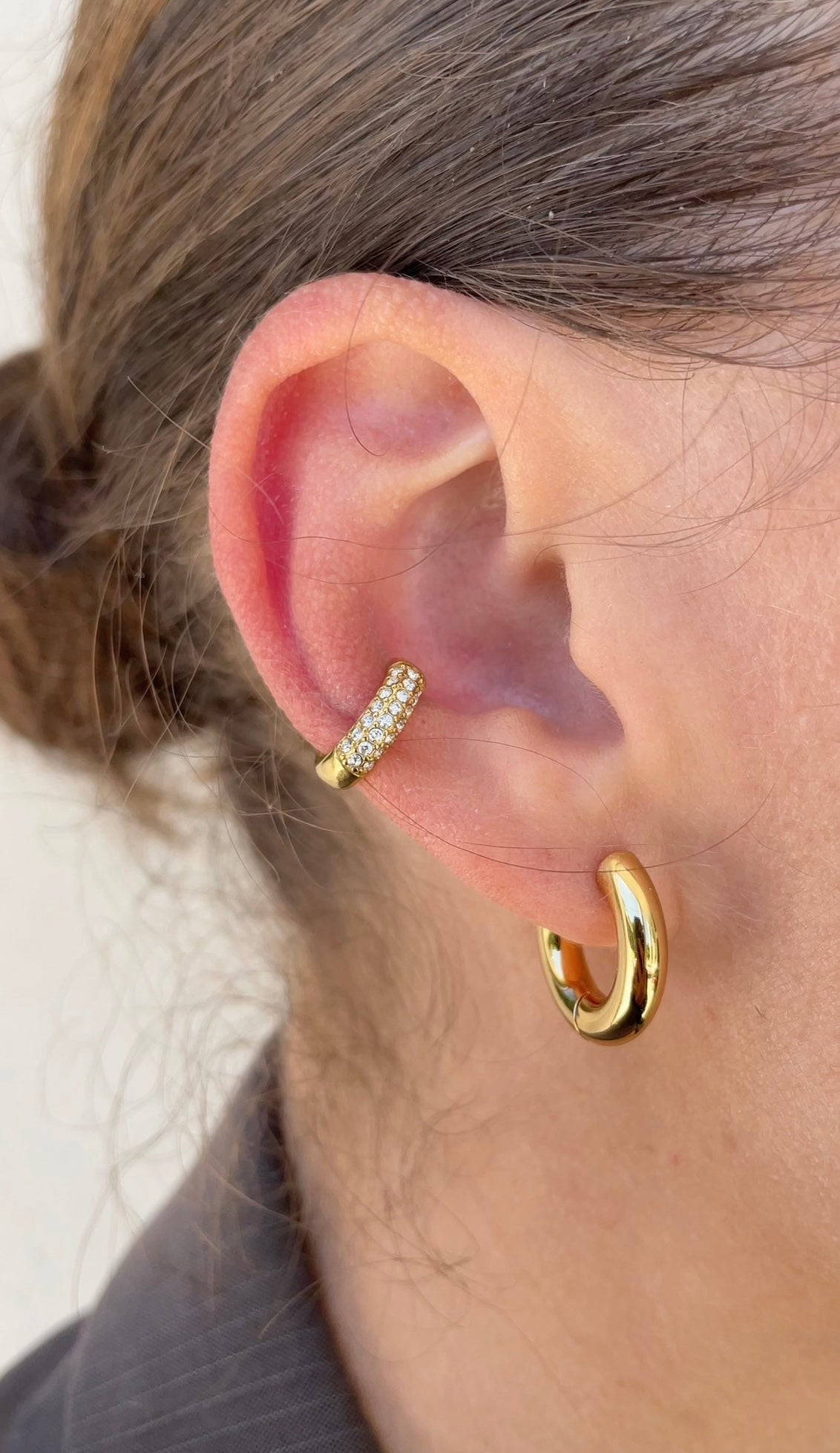 Earcuff Semi Gems