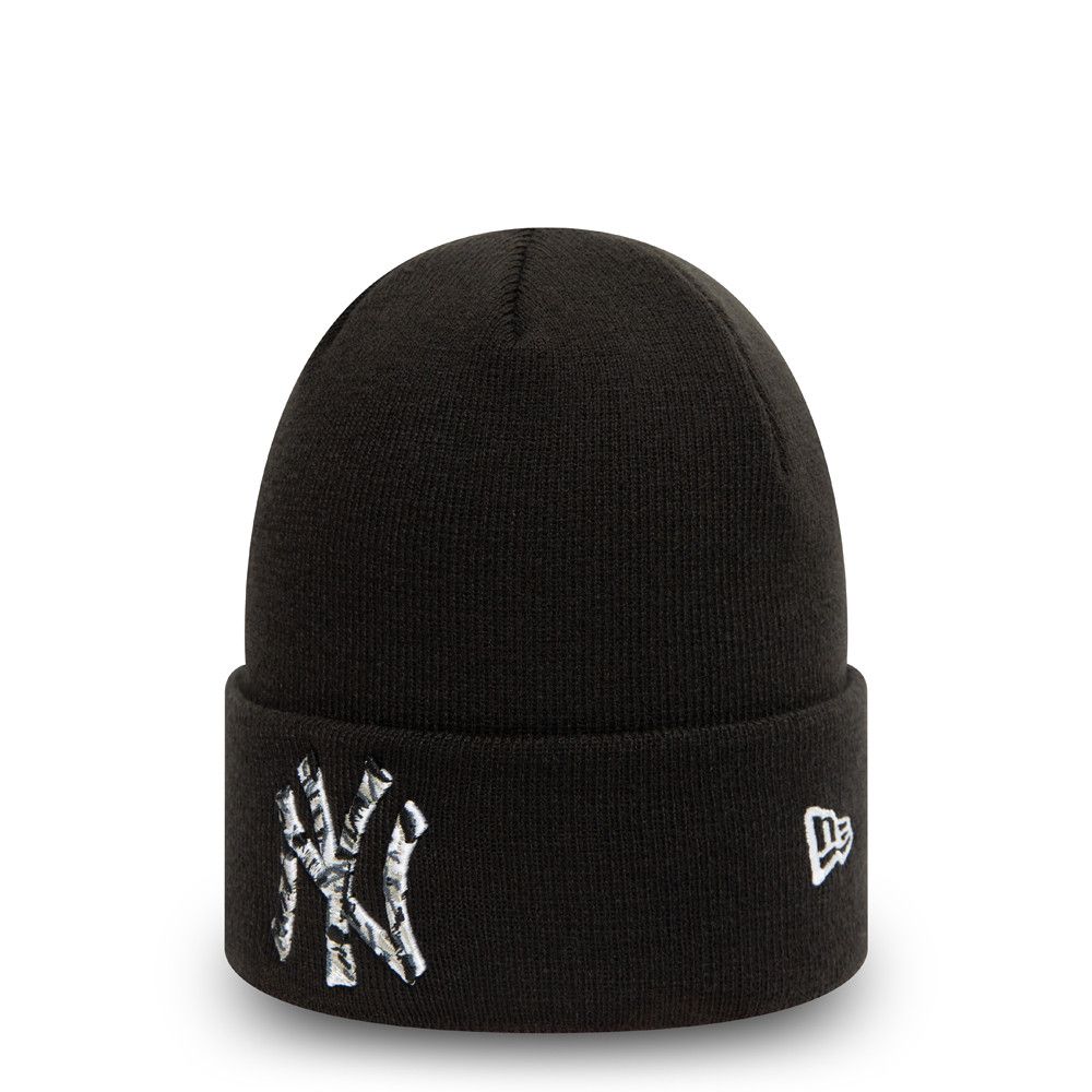 Bonnet New Era Camo Infill Cuff Knit New York Yankees
