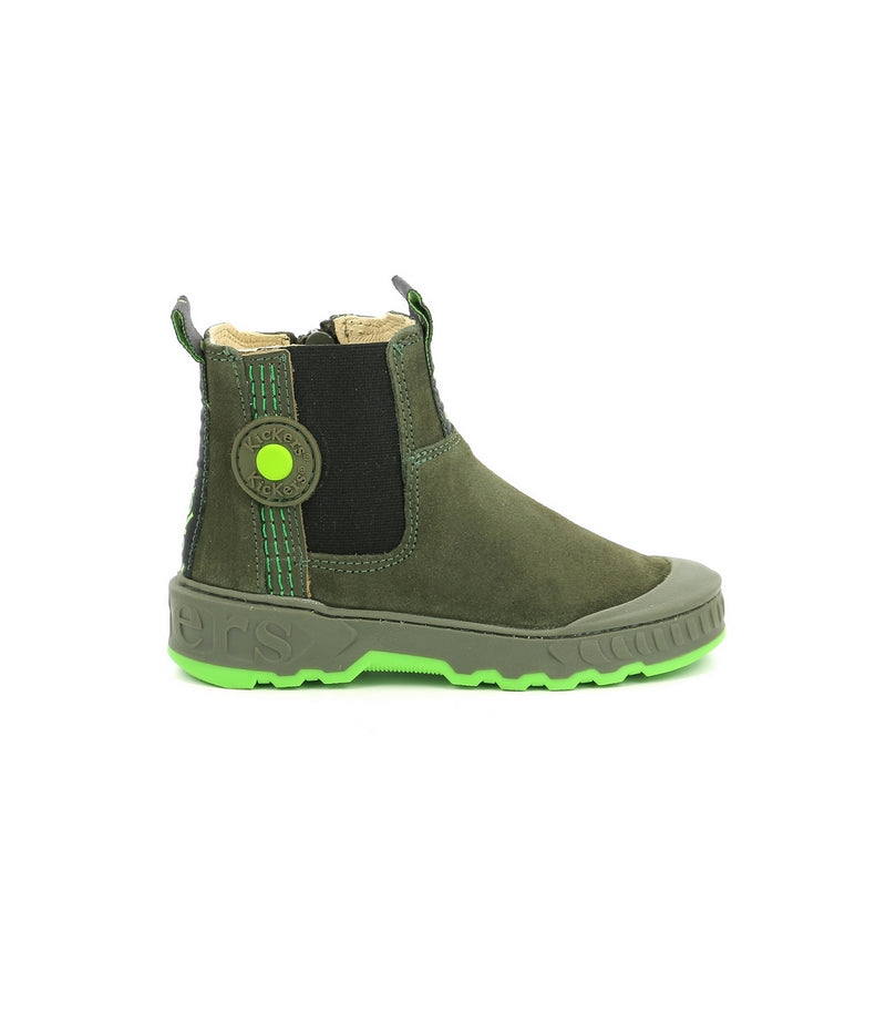 Boots Kicktrust - Kaki - Enfant