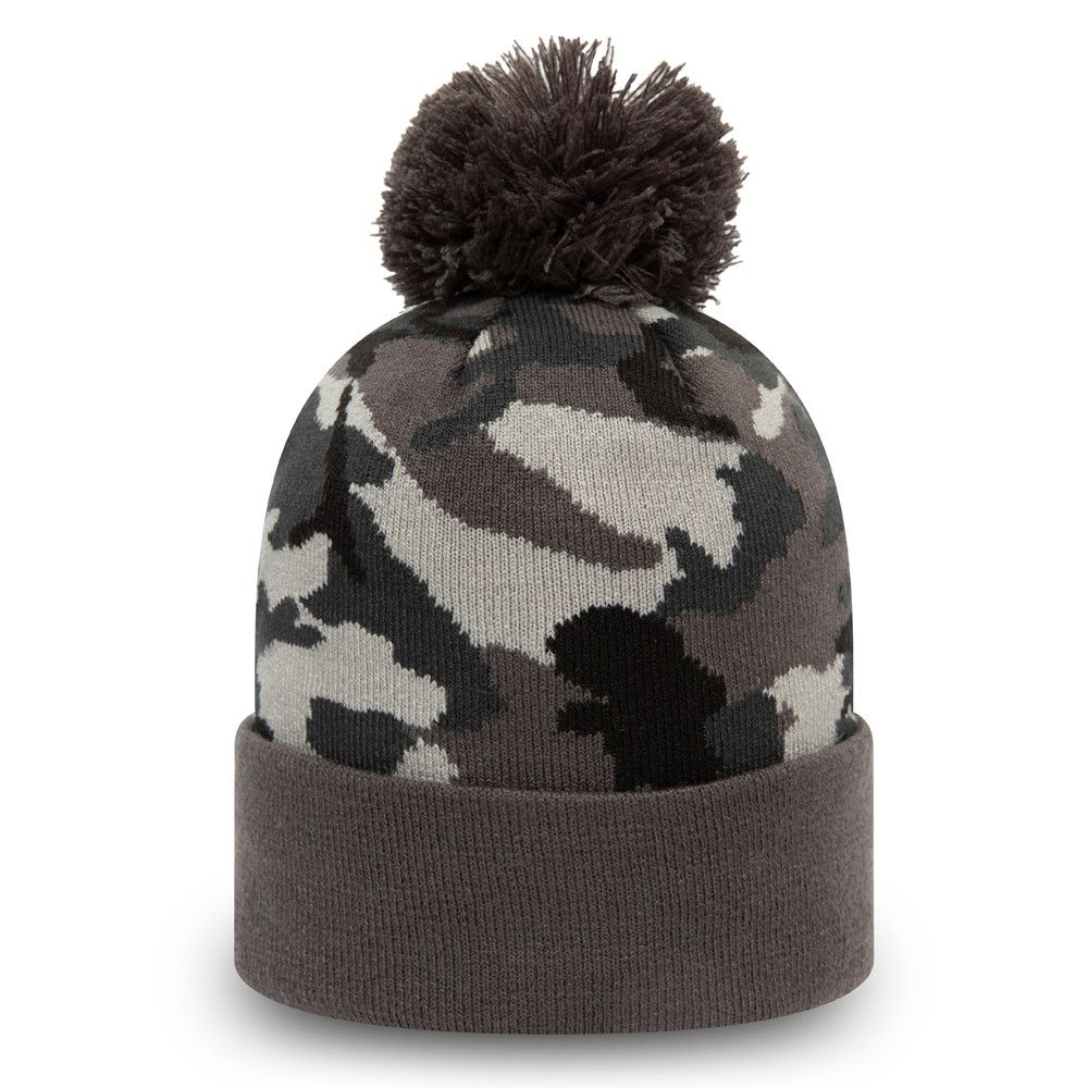Bonnet New Era Camo Crown Cuff Knit New York Yankees