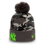 Bonnet New Era Camo Crown Cuff Knit New York Yankees