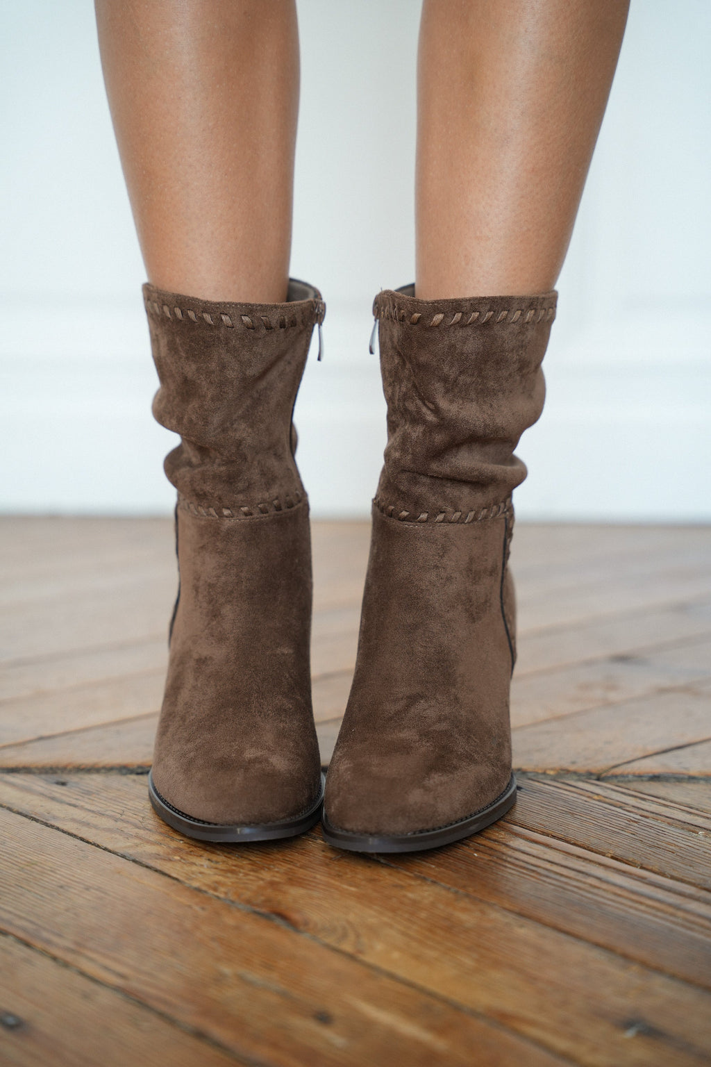 Bottines À Talons - Alizée Chocolat