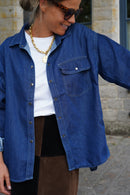 Chemise Louise Denim Bleu