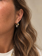 Boucles D'Oreilles Unora - Anneau Argent