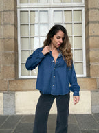 Surchemise en jean Livia