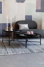 Li - Table Basse - Verre - Noir