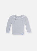 Birth Bra With Ties - Gray