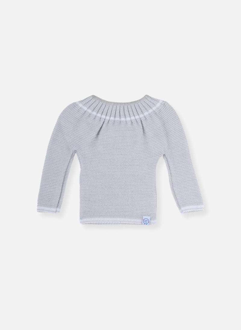 Birth Bra With Ties - Gray