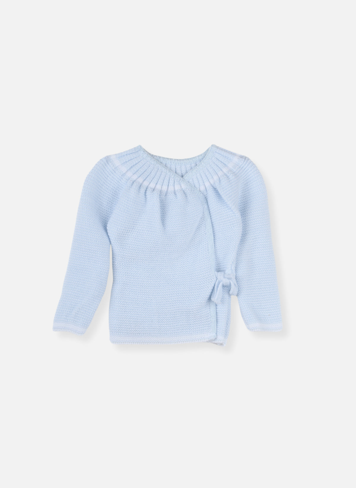 Brassière Naissance À Liens - Bleu Layette