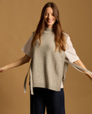 Pull Charlie 100% Cachemire - Gris Clair - Femme