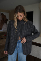 Loane Gray - Asymmetrical Blazer