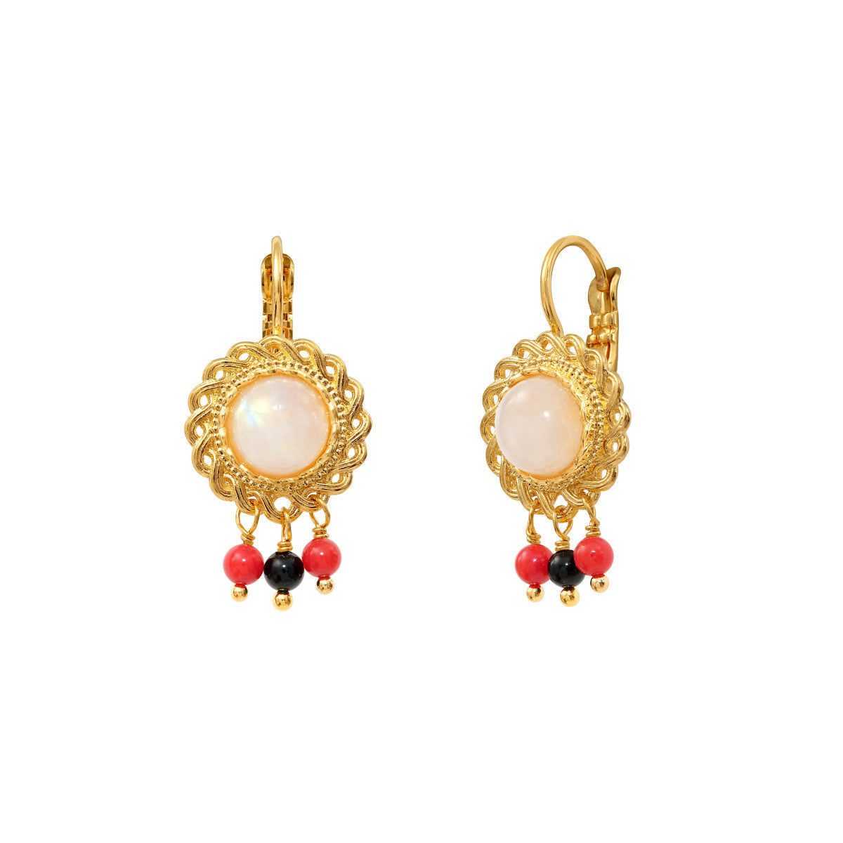 Arizona Dream Sleeper Earrings - White