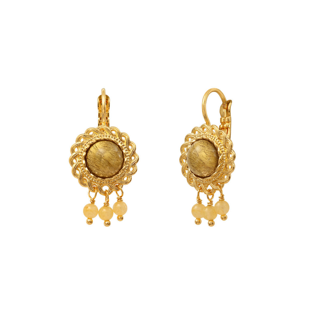 Pendientes de Cierre Dormeuse Arizona Dream - Dorados