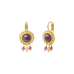 Arizona Dream Sleeper Earrings - Purple