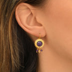 Arizona Dream Sleeper Earrings - Purple