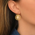 Arizona Dream Sleeper Earrings - White
