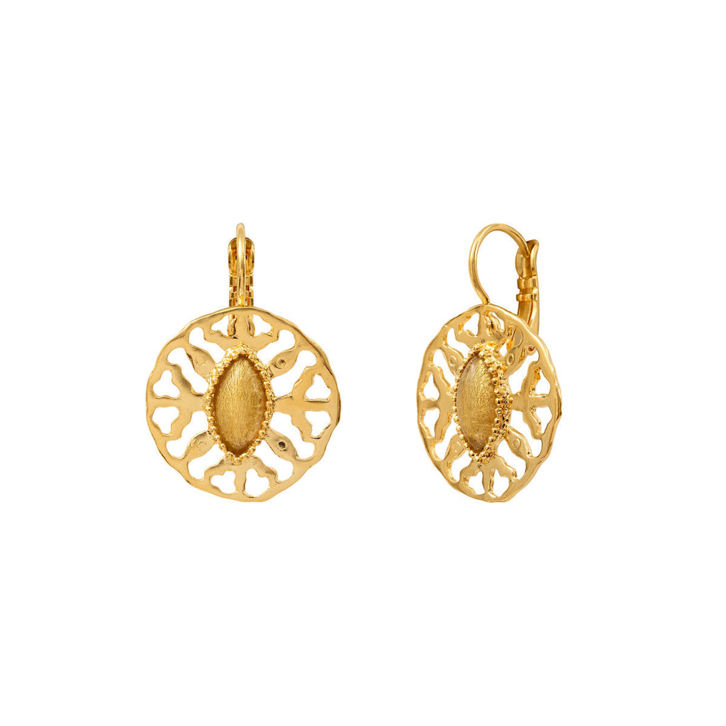 Arizona Dream Sleeper Earrings - Gold