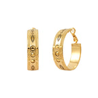 Pendientes de aro Arizona Dream - Dorados
