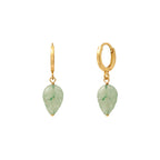 Pendientes de Aro Arizona Dream - Verdes