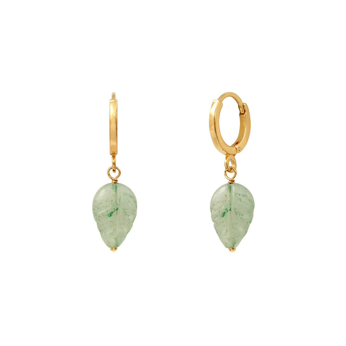 Pendientes de Aro Arizona Dream - Verdes