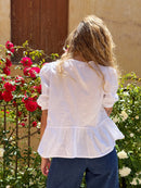 Chemisier Blanc Bianca